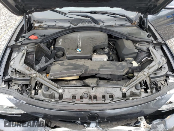 2015 BMW 4 Series 428i xDrive with VIN WBA3T1C58FP819885, listed as a Copart auction lot 57965685 with 80,540 mi miles and Salvage title. Bid and sale history available at DreamBid. Image 11.