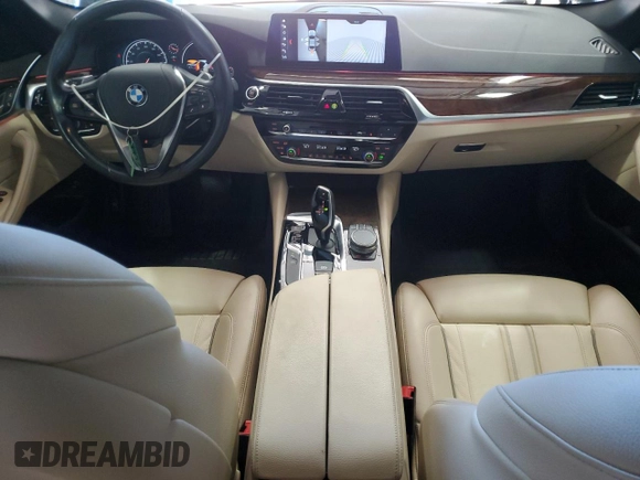 2018 BMW 5 Series 540i xDrive with VIN WBAJE7C56JWC57314, listed as a Copart auction lot 60610715 with 73,015 mi miles and Salvage title. Bid and sale history available at DreamBid. Image 8.