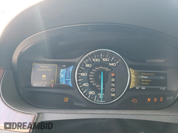 2012 Ford Edge Limited with VIN 2FMDK4KC6CBA47932, listed as a Copart auction lot 46429135 with 165,375 mi miles and Salvage Title. Bid and sale history available at carsss.com. Image 9.