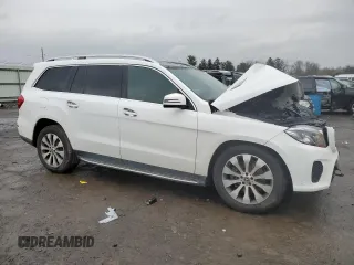 2018 Mercedes-Benz GLS 450 with VIN 4JGDF6EE7JB070619, listed as a Copart auction lot 40609874 with 65,482 mi miles and . Bid and sale history available at DreamBid. Image 4.