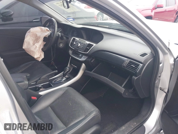 2014 Honda Accord Sport with VIN 1HGCR2F58EA093158, listed as a IAAI auction lot 41597368 with 121,990 mi miles and . Bid and sale history available at DreamBid. Image 5.