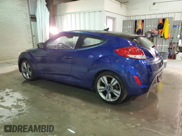 2017 Hyundai Veloster with VIN KMHTC6AD4HU323833, listed as a Copart auction lot 61636793 with 86,431 mi miles. Bid and sale history available at carsss.com. Image 2.
