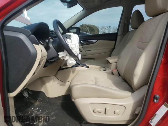 2017 Nissan Rogue S with VIN JN8AT2MT6HW393849, listed as a Copart auction lot 43326035 with 81,459 mi miles and Salvage Title. Bid and sale history available at carsss.com. Image 7.