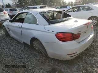2017 BMW 4 Series 430i xDrive with VIN WBA4U9C34H5H64478, listed as a Copart auction lot 81466944 with Not provided miles and Salvage title. Bid and sale history available at DreamBid. Image 2.