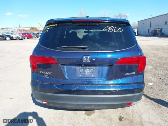 2016 Honda Pilot EX-L with VIN 5FNYF6H56GB033486, listed as a IAAI auction lot 41860860 with 114,375 mi miles. Bid and sale history available at carsss.com. Image 16.