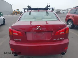 2008 Lexus IS 250 with VIN JTHCK262285020968, listed as a IAAI auction lot 41913121 with 125,435 mi miles. Bid and sale history available at carsss.com. Image 16.
