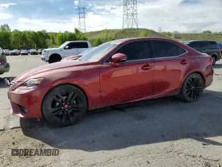2014 Lexus IS 250 with VIN JTHCF1D23E5002900, listed as a Copart auction lot 57268055 with 166,819 mi miles and Salvage title. Bid and sale history available at DreamBid. Image 1.