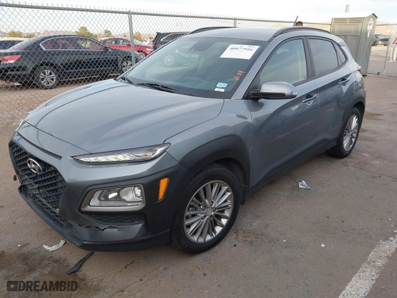 2021 Hyundai Kona SEL with VIN KM8K22AA4MU616767, listed as a IAAI auction lot 40977916 with 83,652 mi miles. Bid and sale history available at carsss.com. Image 17.