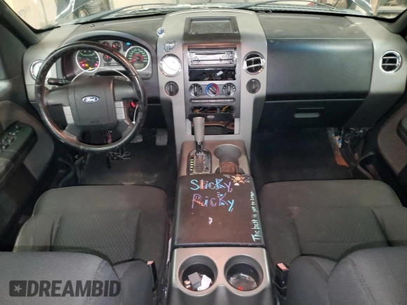 2007 Ford F-150 XLT with VIN 1FTPX14577FA39021, listed as a Copart auction lot 62086675 with 109,220 mi miles and Clean title. Bid and sale history available at DreamBid. Image 8.