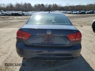 2014 Volkswagen Passat S with VIN 1VWAT7A3XEC035743, listed as a Copart auction lot 52096115 with Not provided miles and Salvage title. Bid and sale history available at DreamBid. Image 6.