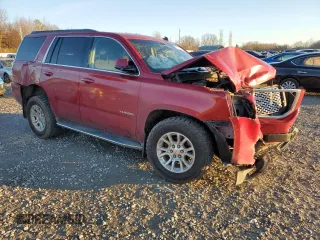 2015 GMC Yukon SLE with VIN 1GKS2AKC2FR190537, listed as a Copart auction lot 87075244 with 244,267 mi miles and Salvage Title. Bid and sale history available at carsss.com. Image 4.