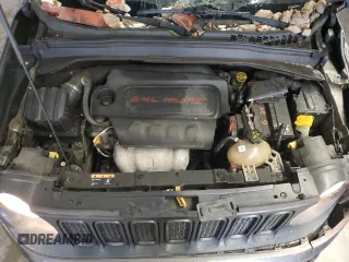 2017 Jeep Renegade Trailhawk with VIN ZACCJBCB4HPF09713, listed as a Copart auction lot 44865445 with 166,617 mi miles and Salvage title. Bid and sale history available at DreamBid. Image 12.