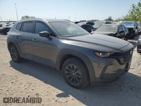 2024 Mazda CX-50 S Select with VIN 7MMVABAM5RN173061, listed as a Copart auction lot 49533655 with 21,526 mi miles and Salvage title. Bid and sale history available at DreamBid. Image 4.