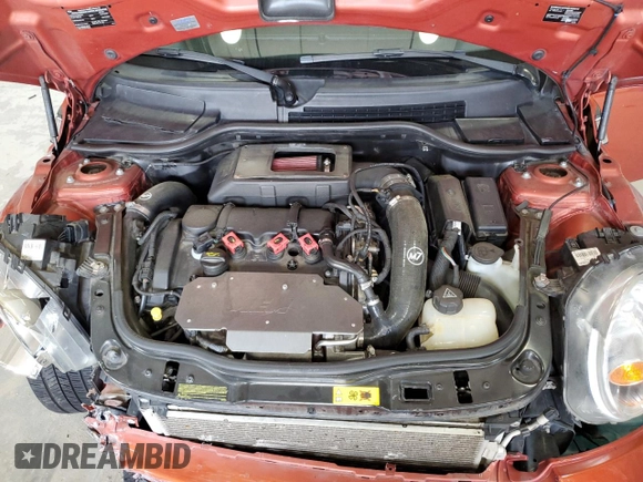 2013 MINI Hardtop S with VIN WMWSV3C52DT396176, listed as a Copart auction lot 59207165 with 104,194 mi miles and Salvage title. Bid and sale history available at DreamBid. Image 11.