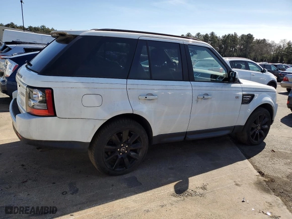 2013 Land Rover Range Rover Sport HSE LUX with VIN SALSK2D40DA777086, listed as a Copart auction lot 48739885 with 159,292 mi miles and Clean Title. Bid and sale history available at carsss.com. Image 3.
