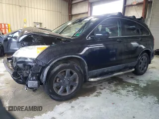 2007 Honda CR-V EX-L with VIN JHLRE48787C037889, listed as a Copart auction lot 52907535 with 133,806 mi miles and Salvage Title. Bid and sale history available at carsss.com. Image 1.