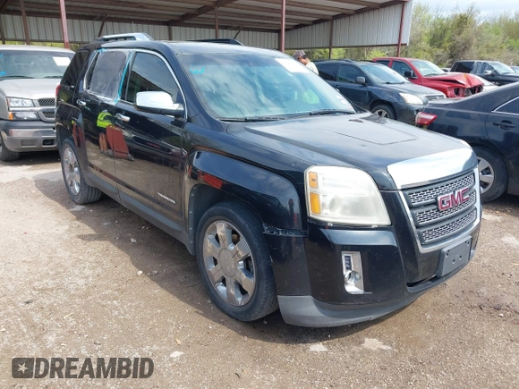 2011 GMC Terrain SLT-2 with VIN 2CTFLWE58B6256829, listed as a IAAI auction lot 41893507 with 196,243 mi miles and . Bid and sale history available at carsss.com. Image 1.