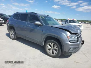 2020 Volkswagen Atlas SE with VIN 1V2DP2CA8LC500101, listed as a Copart auction lot 48404194 with 58,287 mi miles and . Bid and sale history available at DreamBid. Image 4.