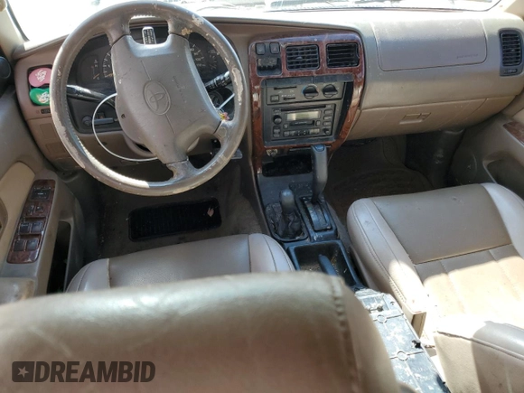 1998 Toyota 4Runner Limited with VIN JT3HN87R1W9010147, listed as a Copart auction lot 62033045 with 289,721 mi miles and Salvage title. Bid and sale history available at DreamBid. Image 8.