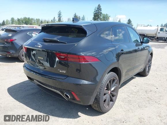 2019 Jaguar E-Pace SE with VIN SADFP2FX2K1Z47628, listed as a IAAI auction lot 42153822 with 94,055 mi miles and . Bid and sale history available at DreamBid. Image 4.