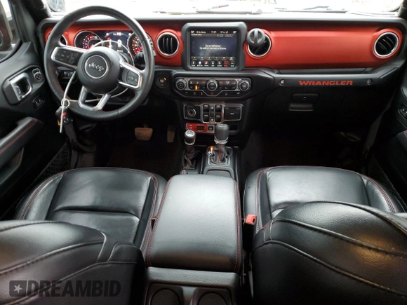 2019 Jeep Wrangler Unlimited Rubicon с VIN 1C4HJXFN0KW522915, выставлен на аукционе Copart как лот 56660465 с пробегом 58 069 миль миль и Чистый • Clean title. История ставок и продаж доступна на DreamBid. Изображение 8.