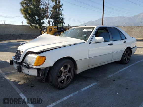 1994 Mercedes-Benz S 320 with VIN WDBGA32E6RA177390, listed as a Copart auction lot 47685975 with Not Provided miles and Salvage Title. Bid and sale history available at DreamBid. Image 1.