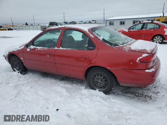 1998 Ford Contour LX with VIN 1FALP6533WK169351, listed as a Copart auction lot 43736955 with 128,150 mi miles and Salvage Title. Bid and sale history available at DreamBid. Image 2.