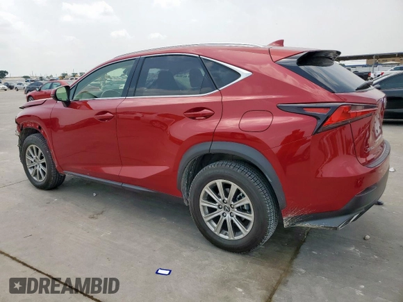 2021 Lexus NX 300 with VIN JTJDARBZ3M5032056, listed as a Copart auction lot 56967115 with 13,155 mi miles and Salvage title. Bid and sale history available at DreamBid. Image 2.