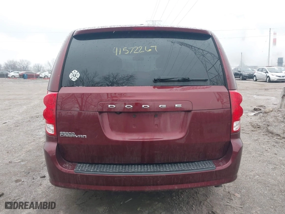 2019 Dodge Grand Caravan SE with VIN 2C4RDGBG1KR521851, listed as a IAAI auction lot 41572267 with 104,484 mi miles. Bid and sale history available at carsss.com. Image 16.