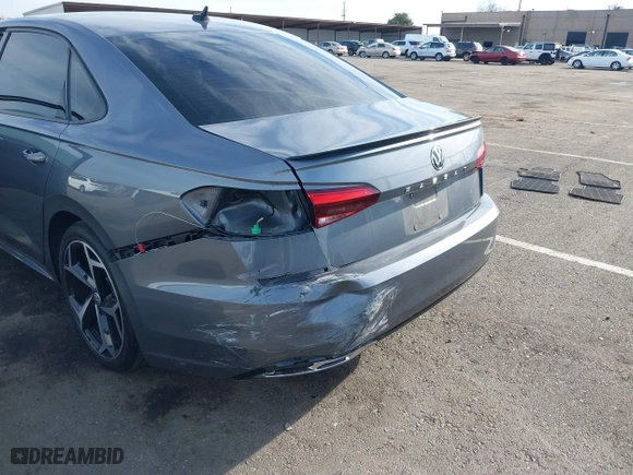 2020 Volkswagen Passat 2.0T R-Line with VIN 1VWMA7A35LC017795, listed as a IAAI auction lot 41228878 with 54,811 mi miles. Bid and sale history available at carsss.com. Image 6.