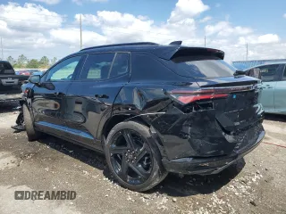 2025 Chevrolet Equinox EV RS z VIN 3GN7DSRP7SS124364, wystawiony jako Copart lot #53057455 z przebiegiem 4624 mil mil oraz Szkody całkowita. Historia ofert i sprzedaży dostępna na DreamBid. Obrazek 2.