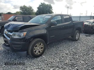 2018 Chevrolet Colorado 2WD LT with VIN 1GCGSCEN1J1315786, listed as a Copart auction lot 54554145 with 86,003 mi miles and Salvage Title. Bid and sale history available at DreamBid. Image 1.