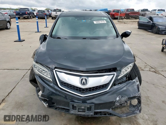 2016 Acura RDX with VIN 5J8TB3H34GL018695, listed as a Copart auction lot 50821415 with 127,854 mi miles and Salvage Title. Bid and sale history available at carsss.com. Image 5.