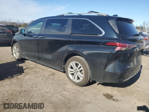 2021 Toyota Sienna Limited with VIN 5TDESKFC8MS038348, listed as a Copart auction lot 42497735 with 49,053 mi miles and Salvage Title. Bid and sale history available at DreamBid. Image 2.