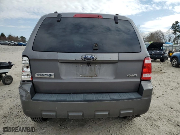 2009 Ford Escape XLT with VIN 1FMCU93G19KD14624, listed as a Copart auction lot 52132105 with 120,500 mi miles and Clean Title. Bid and sale history available at carsss.com. Image 6.
