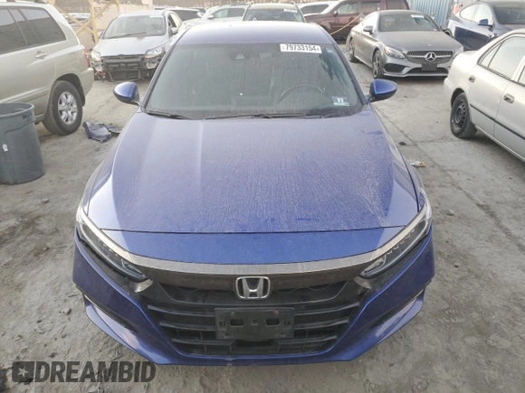 2018 Honda Accord Sedan Sport 1.5T with VIN 1HGCV1F39JA230073, listed as a Copart auction lot 79733154 with 115,852 mi miles and Salvage Title. Bid and sale history available at carsss.com. Image 5.