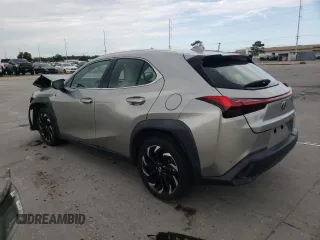 2020 Lexus UX with VIN JTHP3JBH8L2030935, listed as a Copart auction lot 60865774 with 25,743 mi miles and Salvage Title. Bid and sale history available at carsss.com. Image 2.