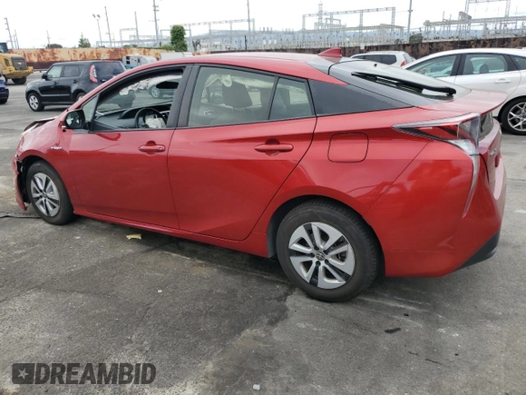 2017 Toyota Prius Two with VIN JTDKARFU0H3533240, listed as a Copart auction lot 53893145 with 66,551 mi miles and Salvage Title. Bid and sale history available at DreamBid. Image 2.