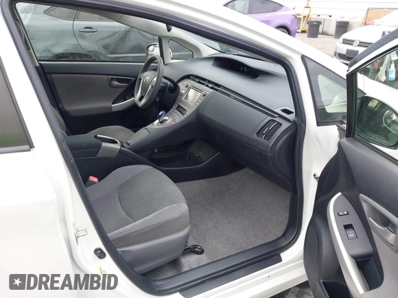2013 Toyota Prius One with VIN JTDKN3DU0D5701462, listed as a IAAI auction lot 42068641 with 155,919 mi miles. Bid and sale history available at carsss.com. Image 5.