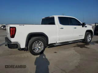 2020 GMC Sierra 1500 SLT with VIN 1GTU9DET5LZ178844, listed as a Copart auction lot 53922645 with 145,294 mi miles and Clean Title. Bid and sale history available at DreamBid. Image 3.