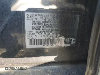 2014 Nissan Sentra SV with VIN 3N1AB7AP8EY222756, listed as a Copart auction lot 54576415 with 172,555 mi miles and Salvage Title. Bid and sale history available at DreamBid. Image 12.