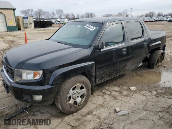 2011 Honda Ridgeline RT z VIN 5FPYK1F20BB006775, wystawiony jako Copart lot #44704755 z przebiegiem 148 843 mil mil oraz Szkoda całkowita • Salvage title. Historia ofert i sprzedaży dostępna na DreamBid. Obrazek 1.