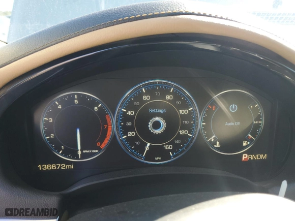 2013 Cadillac XTS Premium with VIN 2G61S5S33D9135636, listed as a Copart auction lot 81923744 with 136,672 mi miles and Salvage Title. Bid and sale history available at carsss.com. Image 9.