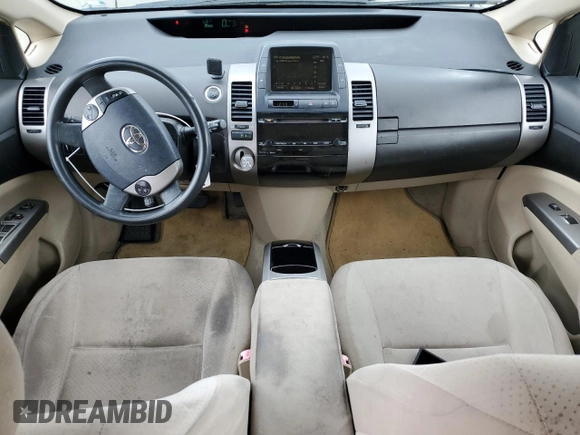 2005 Toyota Prius with VIN JTDKB20U353069286, listed as a Copart auction lot 53577345 with 187,252 mi miles and Salvage Title. Bid and sale history available at carsss.com. Image 8.