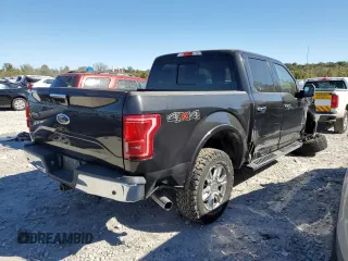 2015 Ford F-150 XLT with VIN 1FTEW1EG7FKE03972, listed as a Copart auction lot 76089394 with 101,694 mi miles and Salvage Title. Bid and sale history available at carsss.com. Image 3.