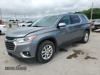 2019 Chevrolet Traverse LT Cloth with VIN 1GNERGKW0KJ288130, listed as a Copart auction lot 58601655 with 125,218 mi miles and Clean title. Bid and sale history available at DreamBid. Image 1.