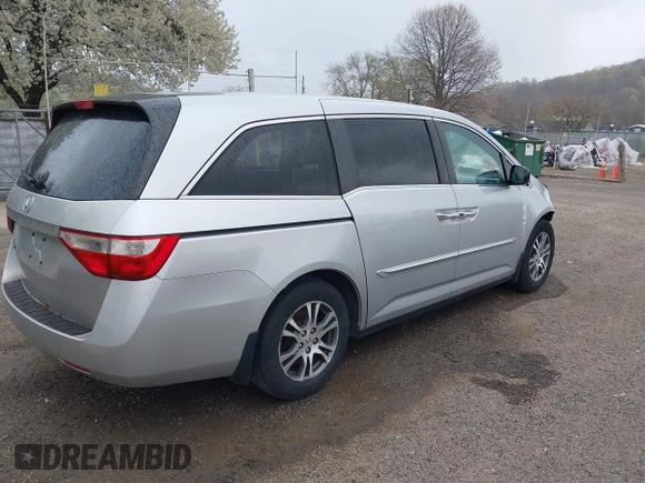 2011 Honda Odyssey EX with VIN 5FNRL5H42BB021018, listed as a IAAI auction lot 42044513 with 189,493 mi miles and . Bid and sale history available at carsss.com. Image 4.