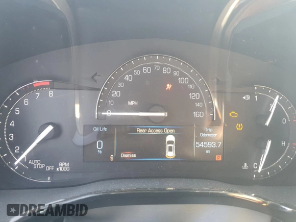 2019 Cadillac XT5 Premium Luxury AWD z VIN 1GYKNFRS5KZ252885, wystawiony jako Copart lot #49729865 z przebiegiem 54 593 mil mil oraz Szkoda całkowita • Salvage title. Historia ofert i sprzedaży dostępna na DreamBid. Obrazek 9.