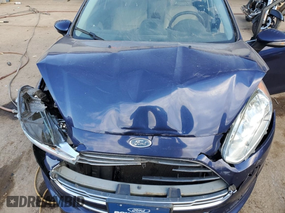 2016 Ford Fiesta Titanium z VIN 3FADP4CJ5GM175110, wystawiony jako Copart lot #89137195 z przebiegiem 129 193 mil mil oraz Szkoda całkowita • Salvage title. Historia ofert i sprzedaży dostępna na DreamBid. Obrazek 12.