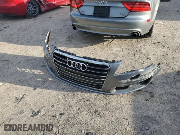 2015 Audi A7 3.0 Premium Plus with VIN WAUWGAFC4FN005742, listed as a Copart auction lot 58813164 with 115,296 mi miles and Salvage Title. Bid and sale history available at carsss.com. Image 12.